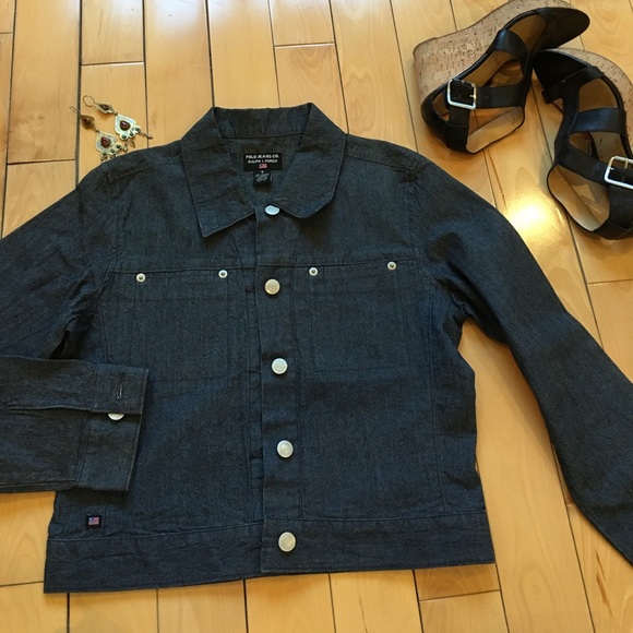 New POLO by Ralph Lauren jean jacket - Picture 8 of 8